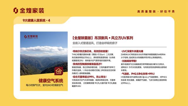 人居系统赋能高品质住宅新时代EVO视讯金煌家装九大健康(图7)