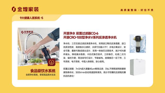 人居系统赋能高品质住宅新时代EVO视讯金煌家装九大健康(图8)